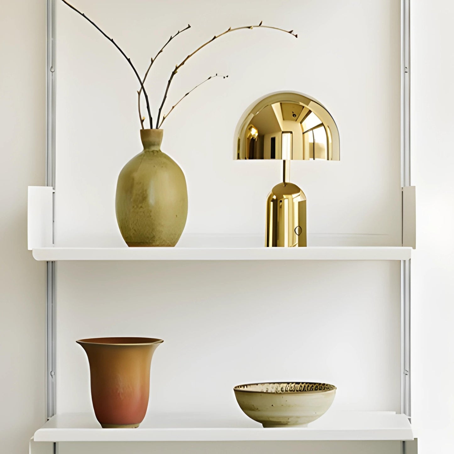 Elegant Trådløs Bordlampe med Justerbar Lysstyrke