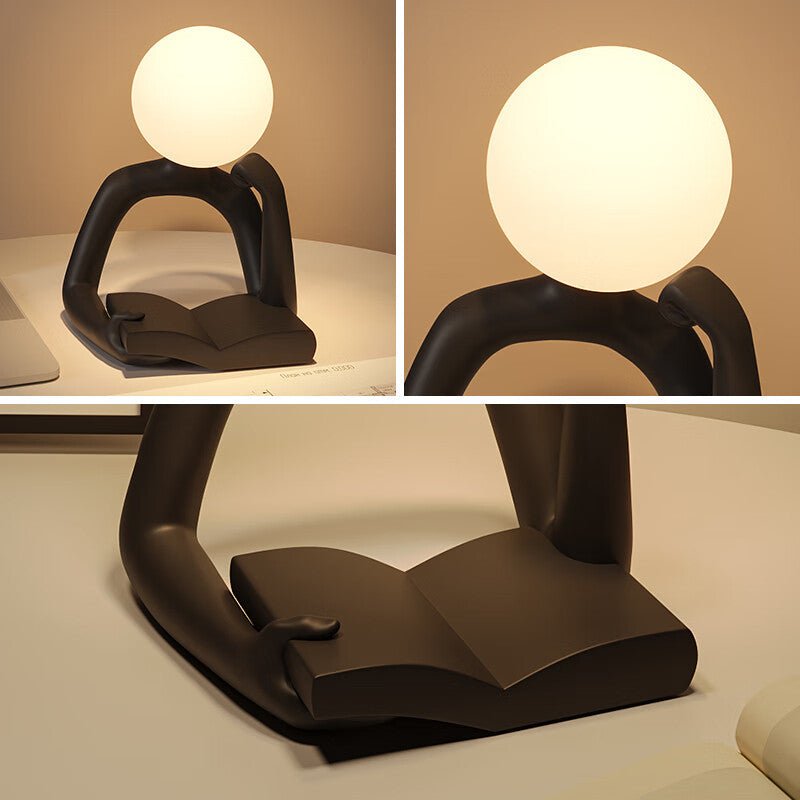 Trådlös bordslampa med justerbart ljus och elegant design