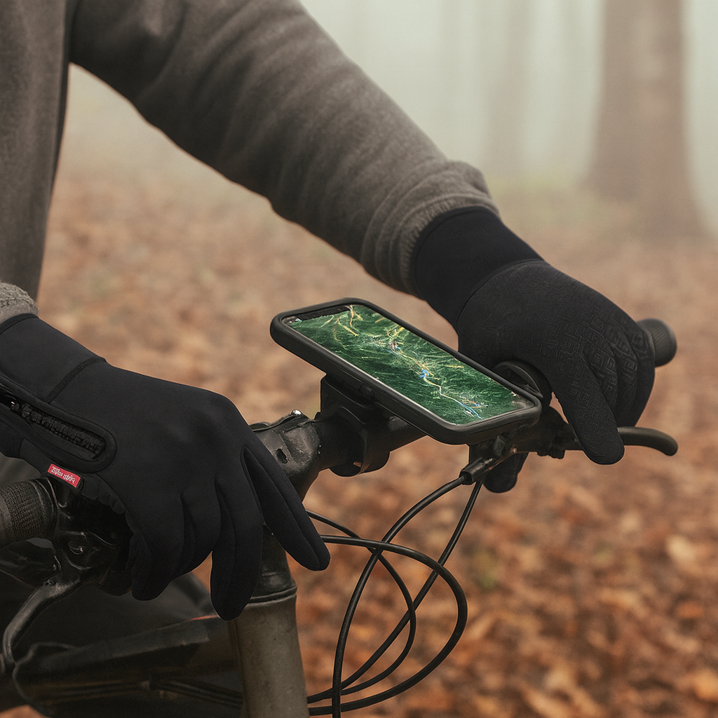 Vinterhandsker med Touchscreen og Vandtæt Isolering