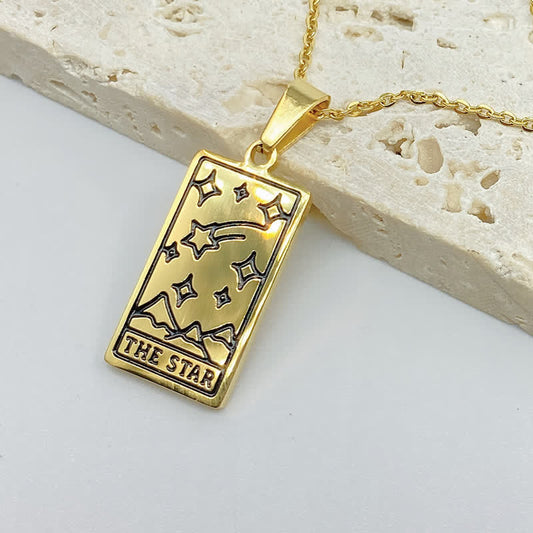 Vintage Tarot Kort Pendant – Lykkeamulet