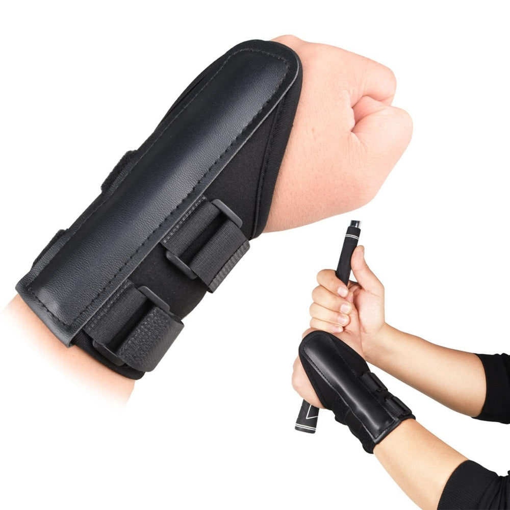 Justerbart golf handledsstöd för optimal svingprecision