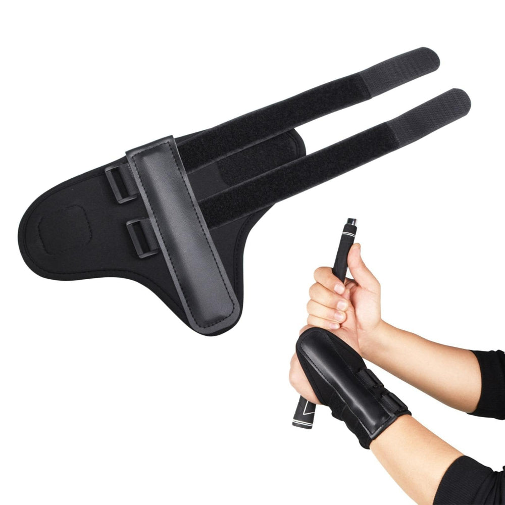 Justerbart golf handledsstöd för optimal svingprecision