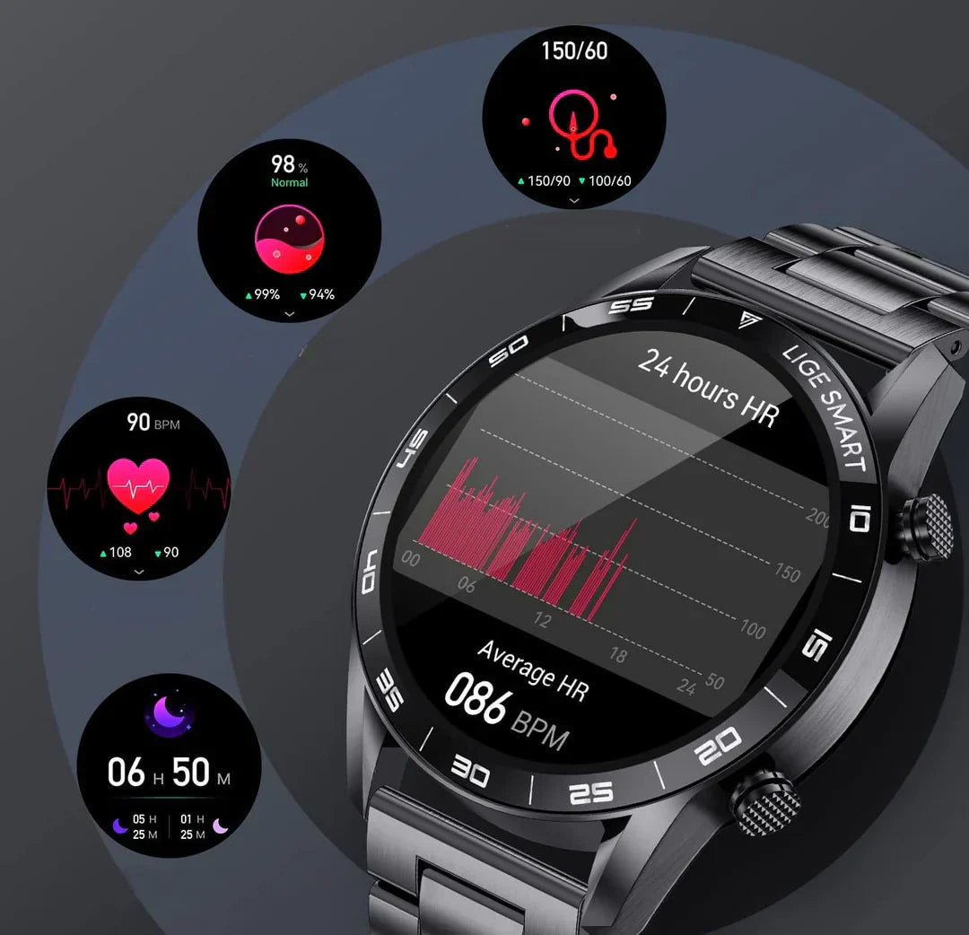 Herr Smartwatch i Lyx | Multisportläge | Hälsoövervakning