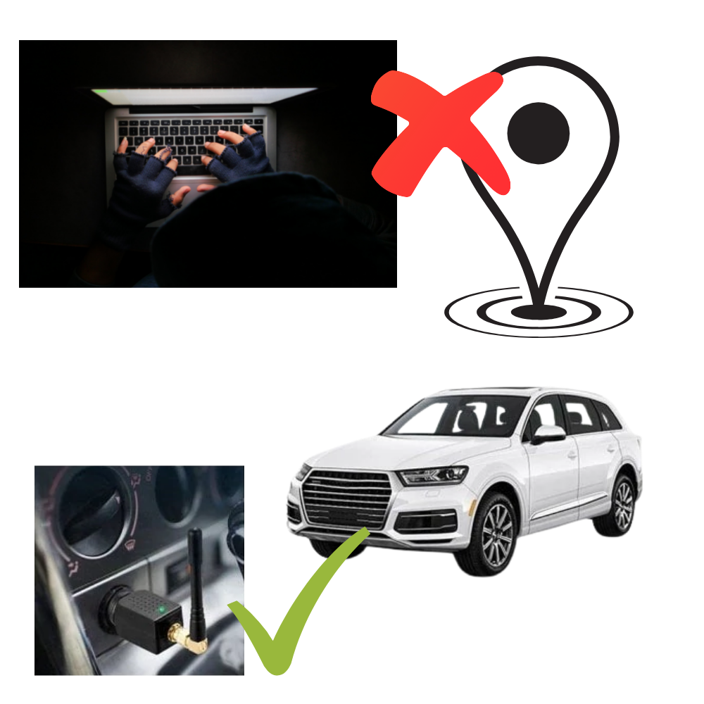 Praktisk biladapter til opladning af enheder