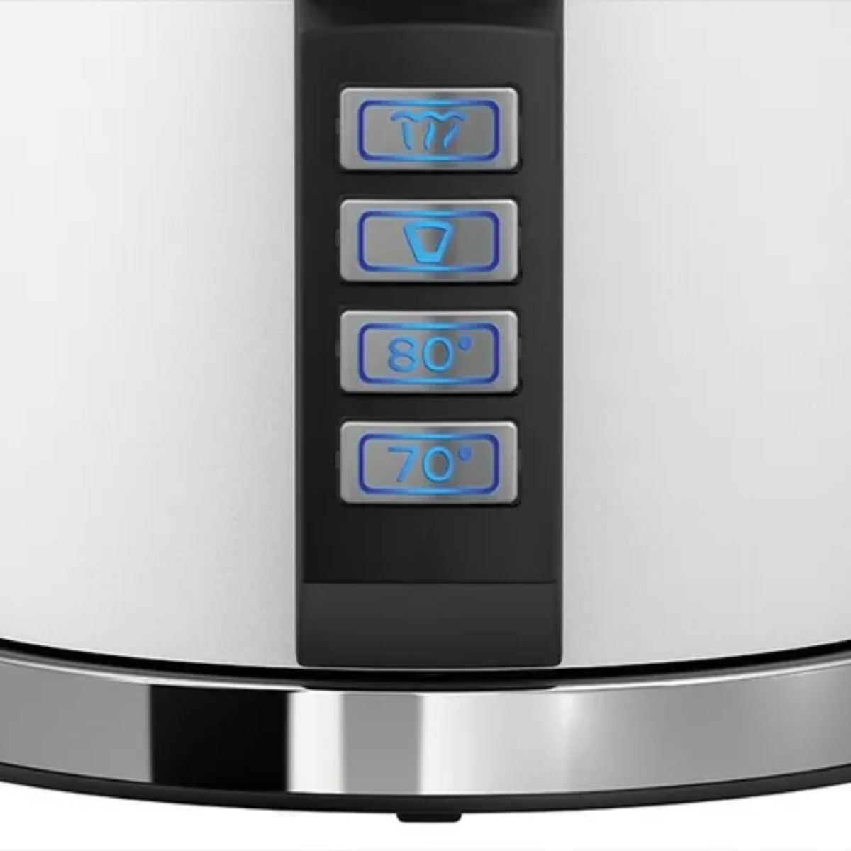 Vandkoger 1,2 liter med temperaturindstilling og filterkaffe-funktion til te og kaffe