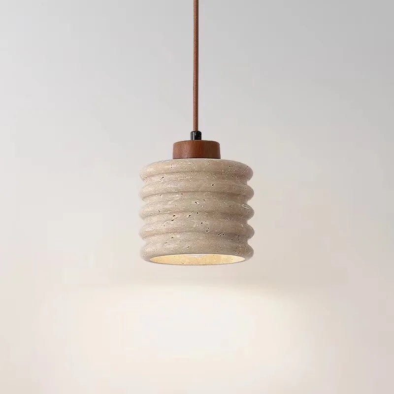 Elegant Travertin Pendel til Industrielt Design i Hjemmet