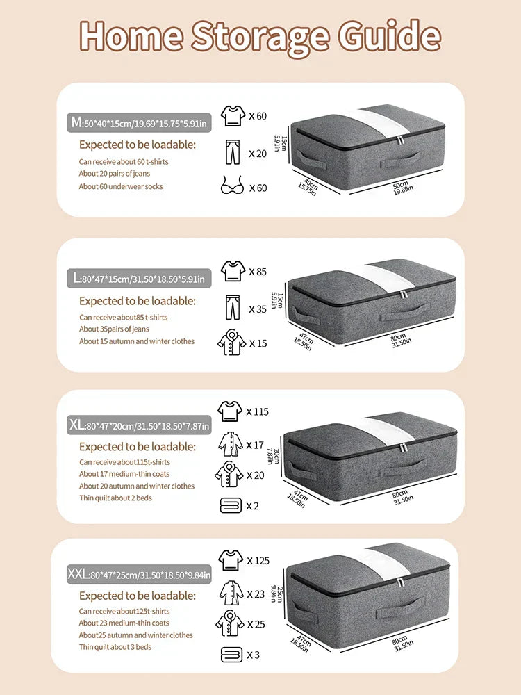 Platsbesparande Förvaringspåse – SmartStorage