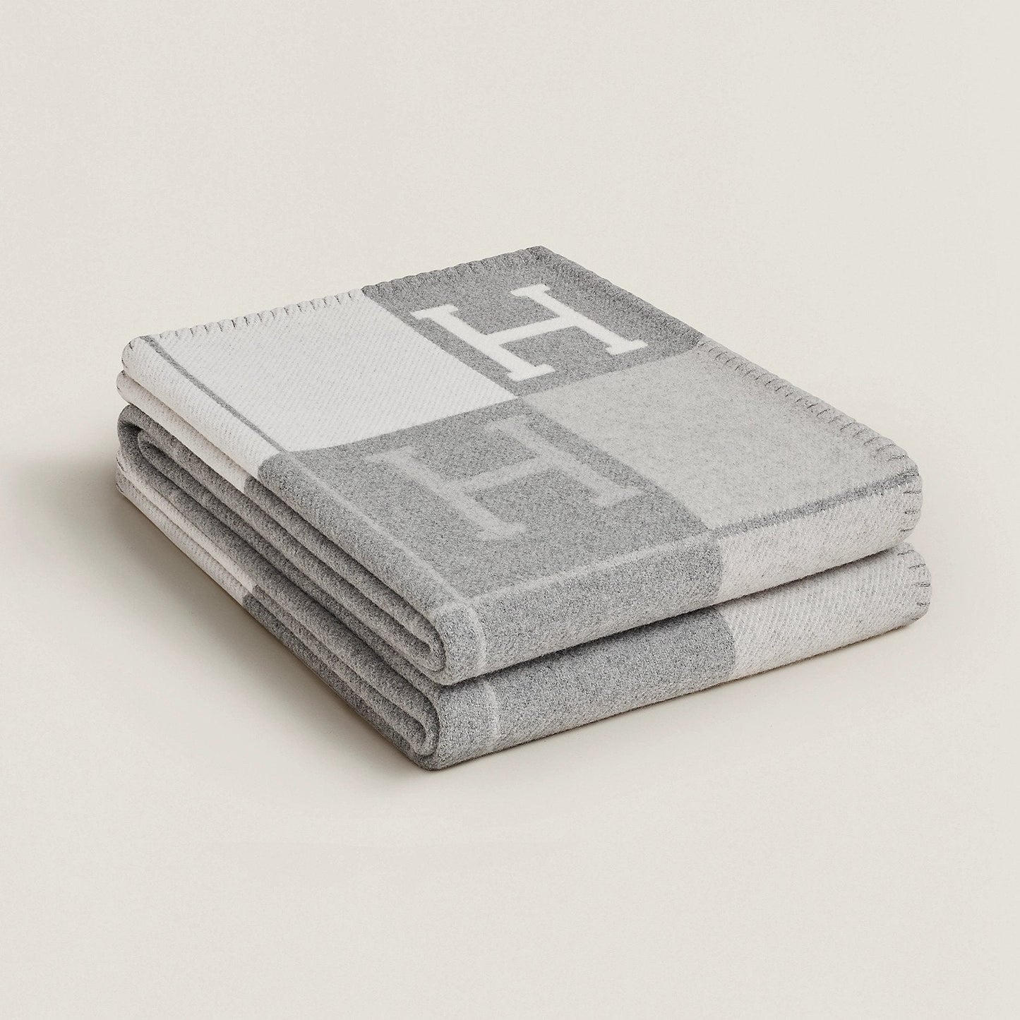 Luksuriøs Uld- og Cashmere Plaid