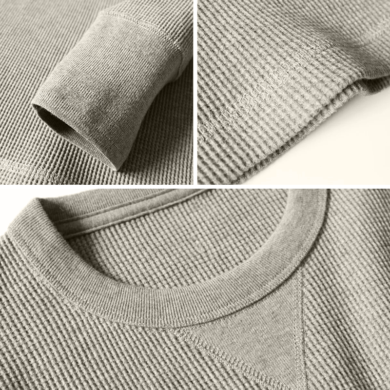 Stram Efterårs Sweater til Mænd – Edition med Efterårsblade