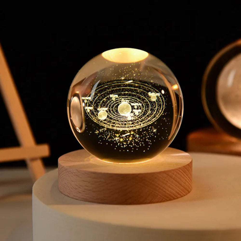 Universumslampe med 3D-udskrift - Kosmisk belysning til dit rum