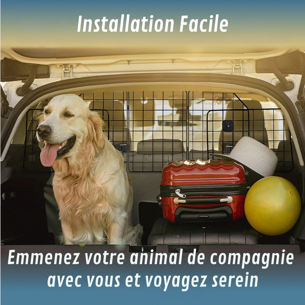Sikkerhedsbarriere til Hunde i Bilen