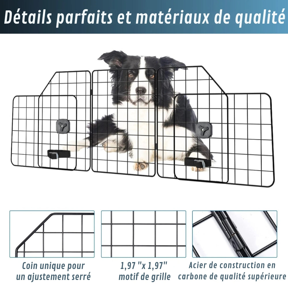 Sikkerhedsbarriere til Hunde i Bilen