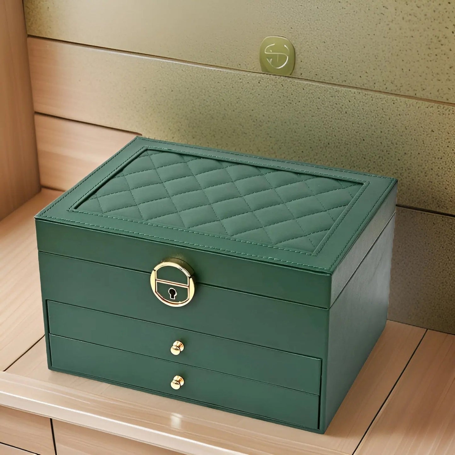 Elegante Smykkeskrin med Flere Lag – Ideelt til Opbevaring