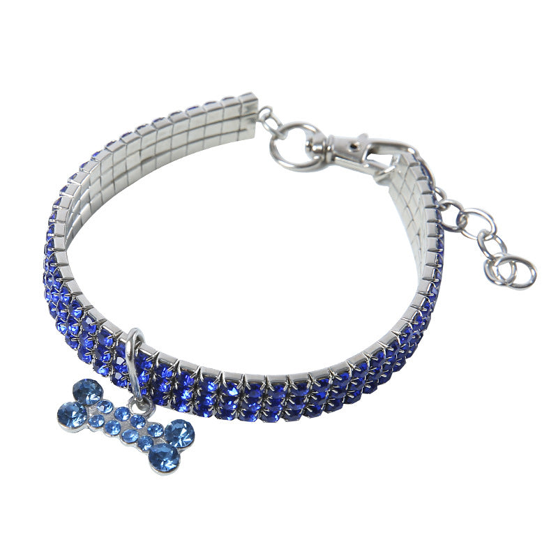 Halsband för Djur med Glittrande Detaljer