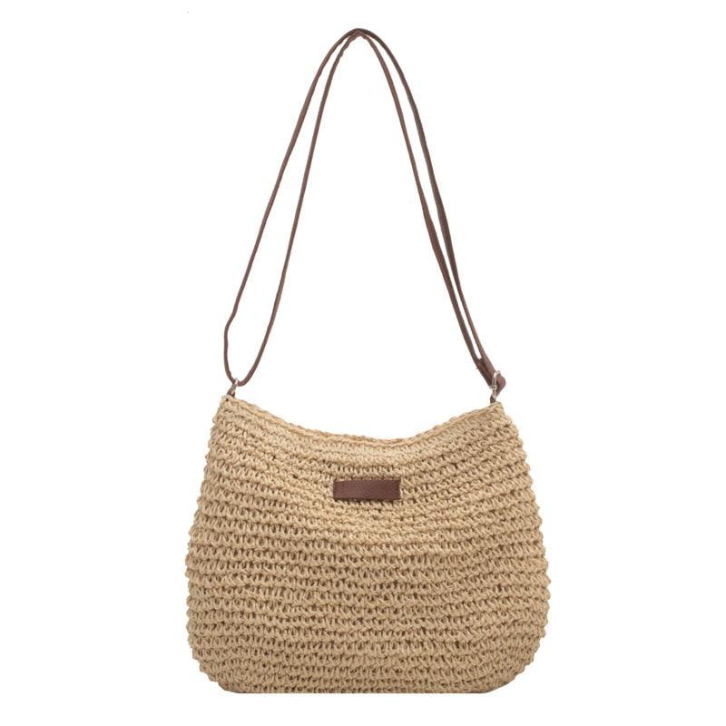 Elegante Strandtaske med Boho-Chic Design