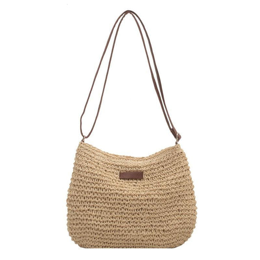 Elegant strandväska med boho-chic design