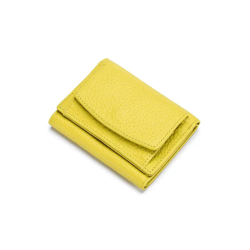 Elegant RFID Pung i Håndlavet Læder