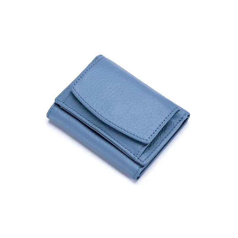 Elegant RFID Pung i Håndlavet Læder