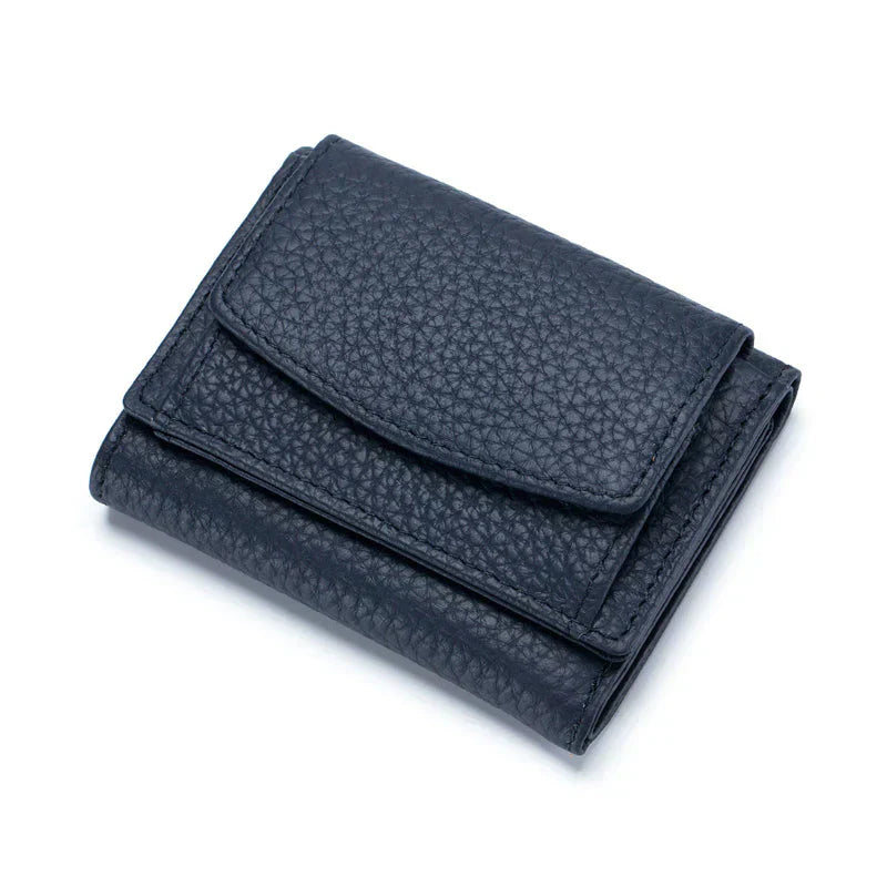 Elegant RFID Pung i Håndlavet Læder