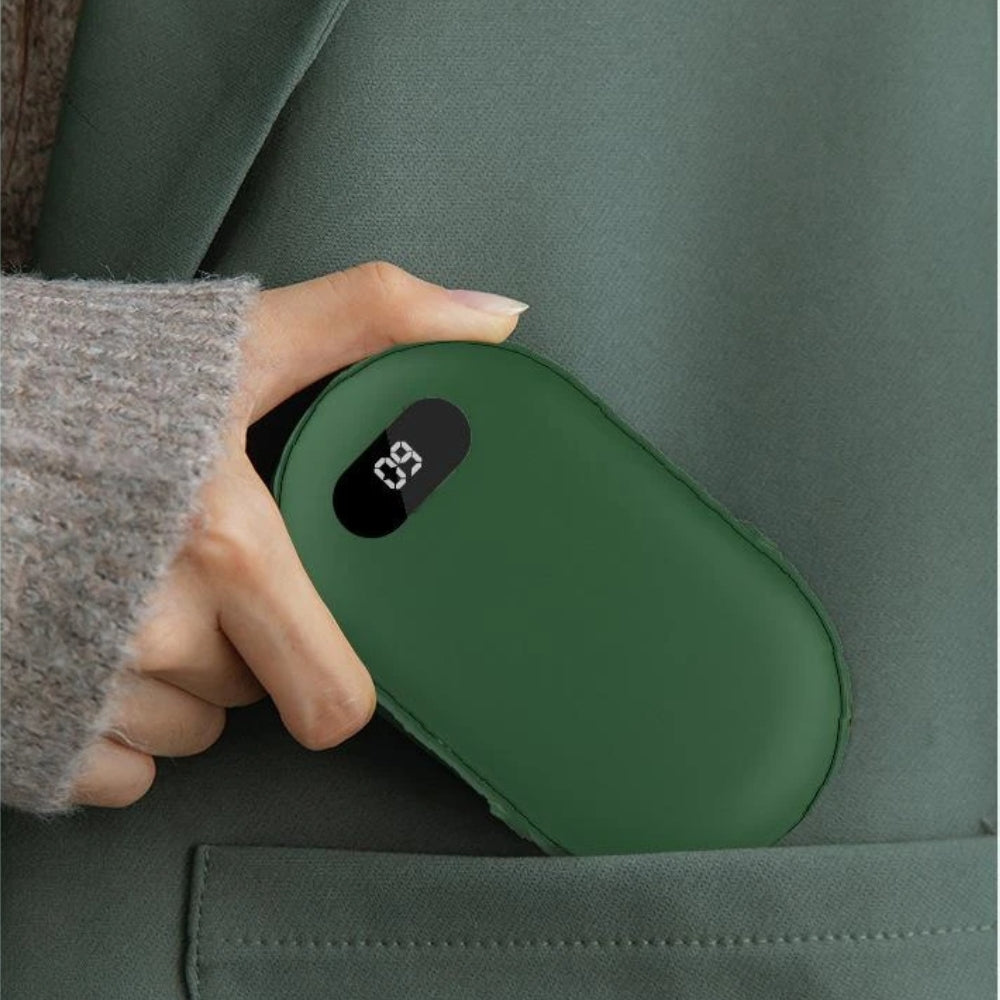 Bærbar Håndvarmer & Powerbank til Vinterkomfort