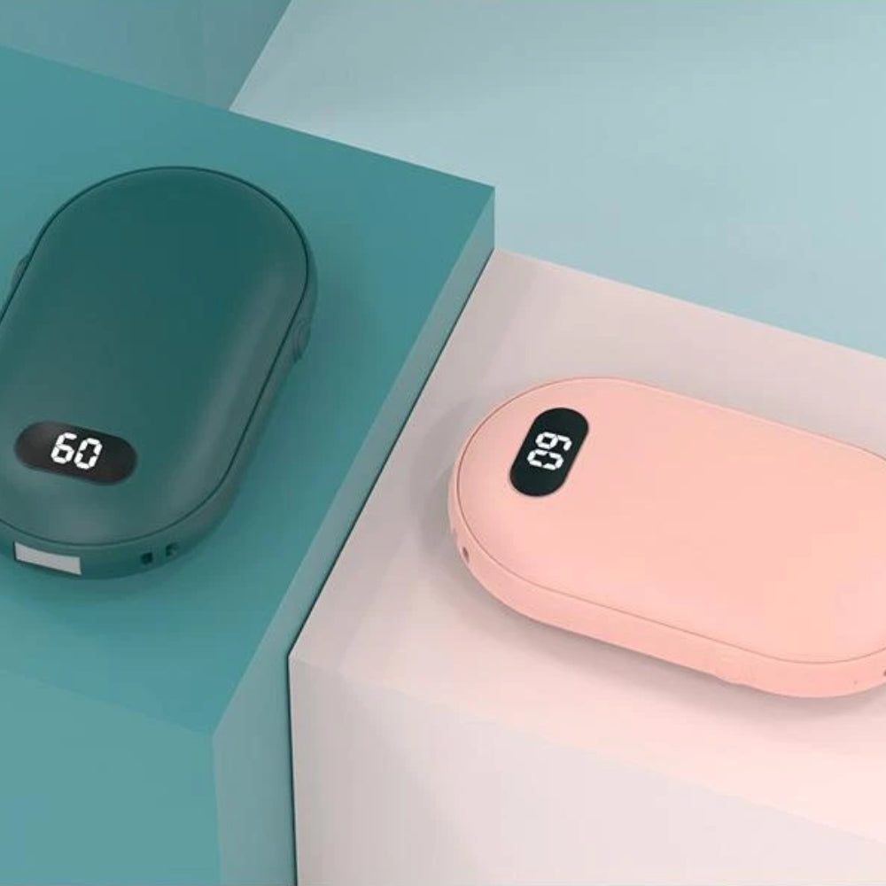 Bærbar Håndvarmer & Powerbank til Vinterkomfort