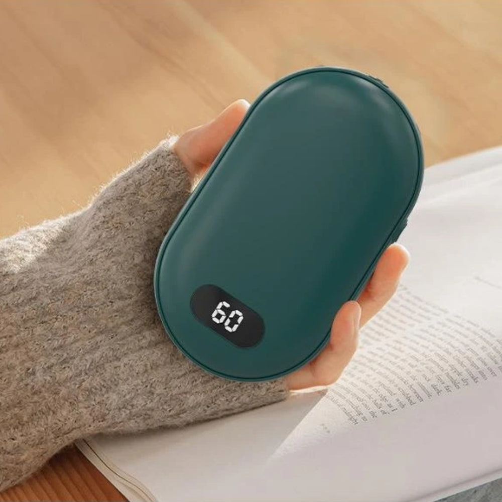 Bærbar Håndvarmer & Powerbank til Vinterkomfort
