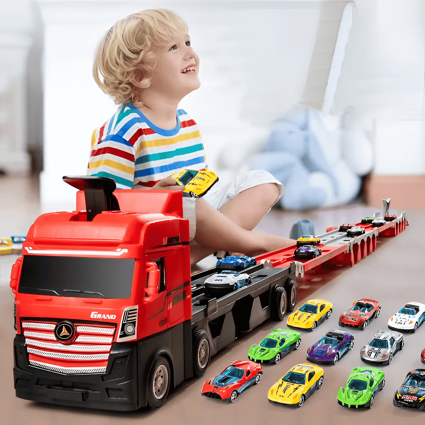 Kørebaner med udstødning til HaulerTruck