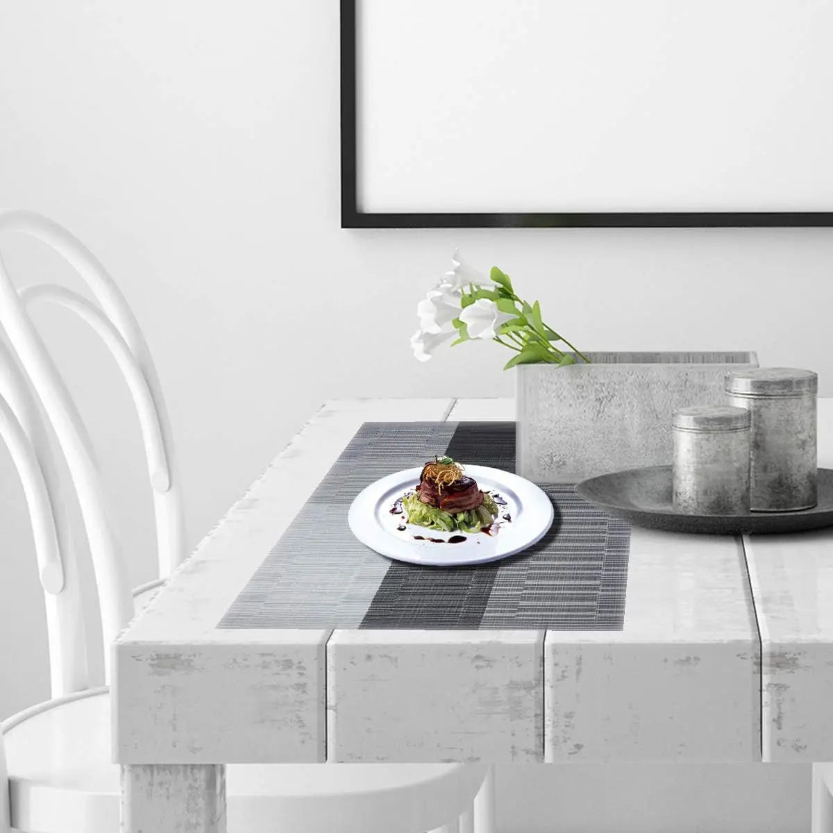 Tvättbara Värmebeständiga Bordstabletter - Stil och Skydd