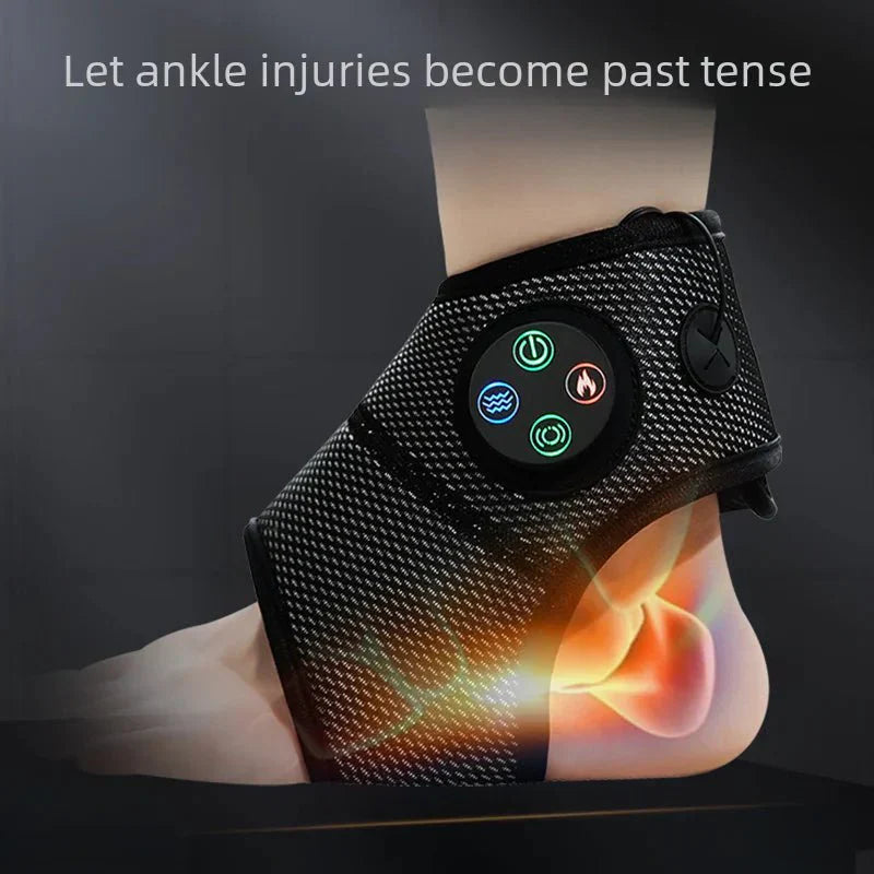 Effektiv ankelmassager med varme og vibration