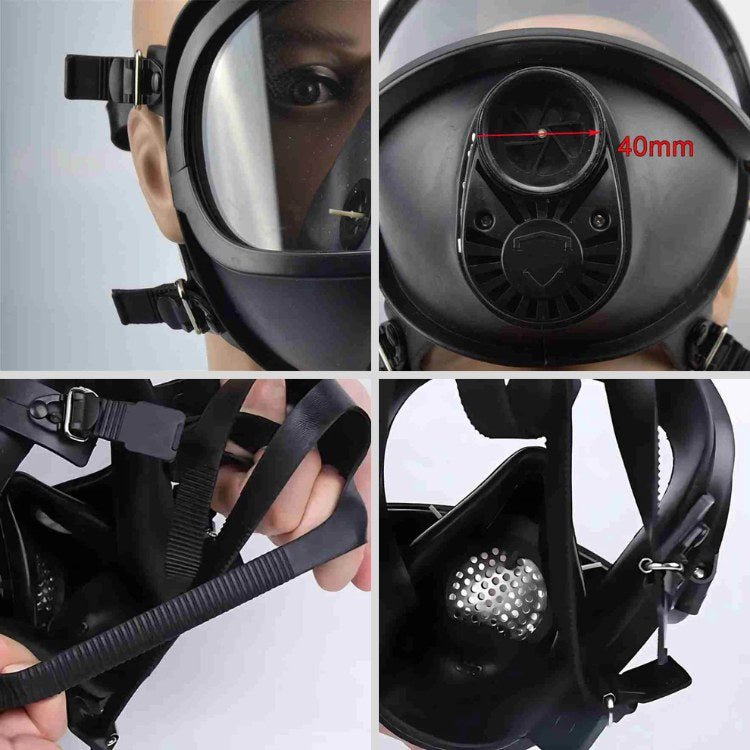 Multifiltrerande mask med inbyggd fukt
