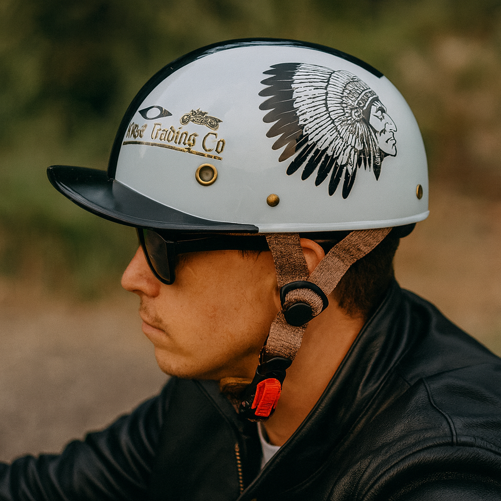 Let og Sikker Halvhjelm i Baseball Cap Stil med UV Visir