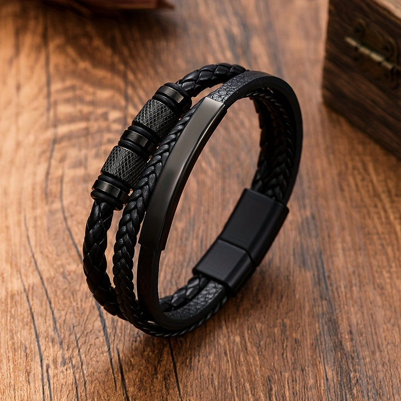 Armband för män | Flexibel design | Magnetlås