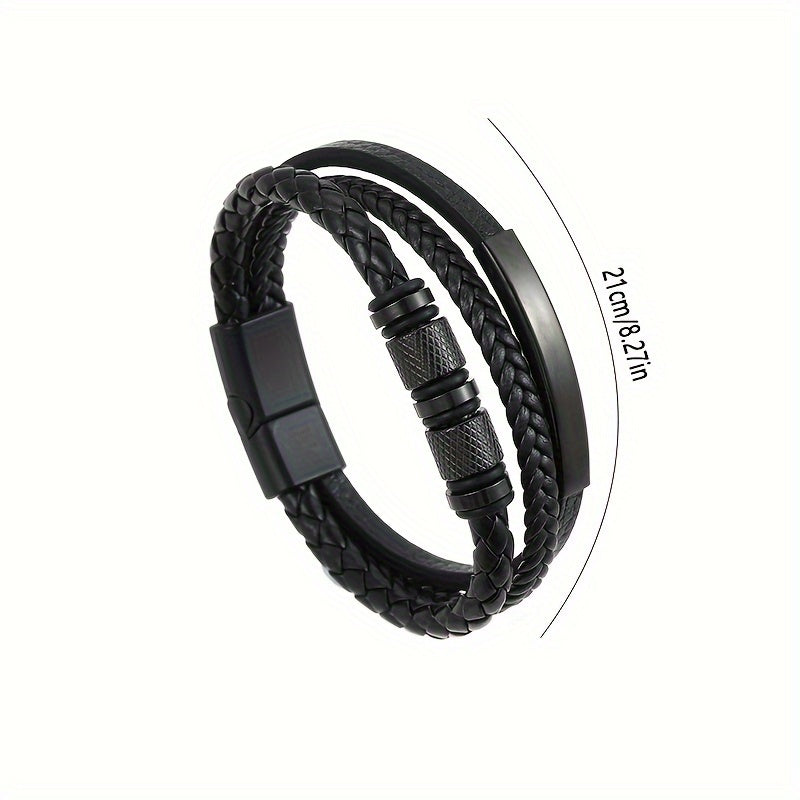 Armband för män | Flexibel design | Magnetlås