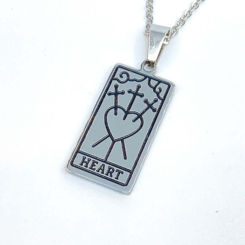 Vintage Tarot Kort Pendant – Lykkeamulet