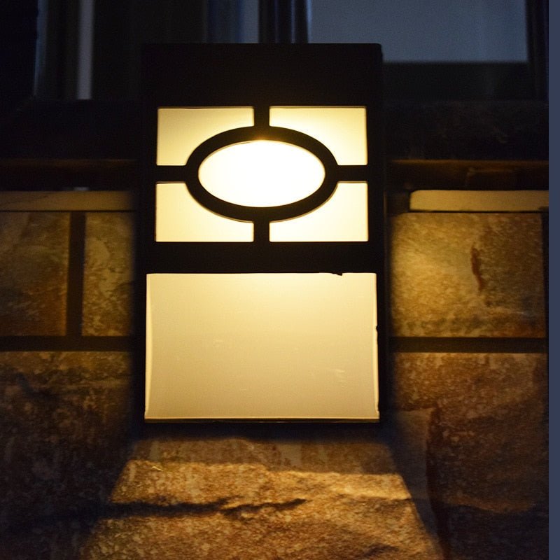 Japandi Udendørs Solarlys - Energibesparende & Holdbar LED