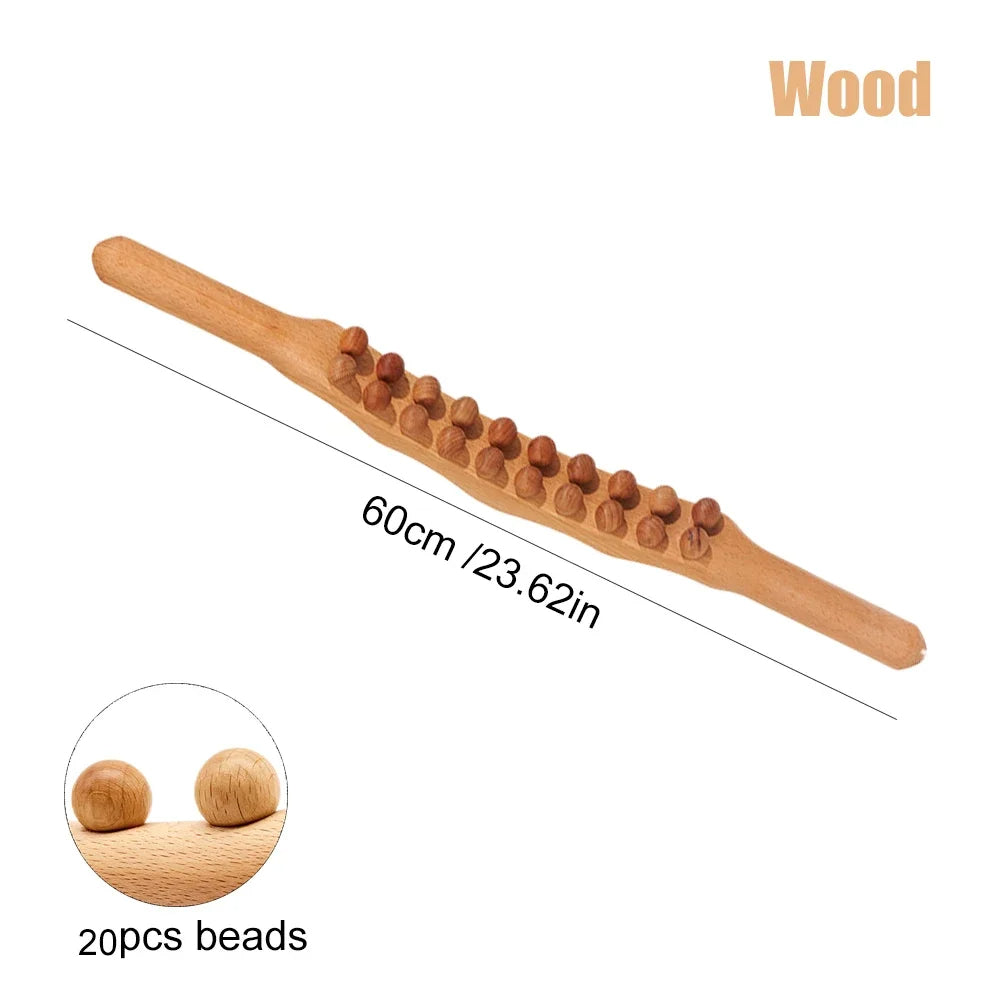 Naturlig Gua Sha Massage Stang – RelaxWood