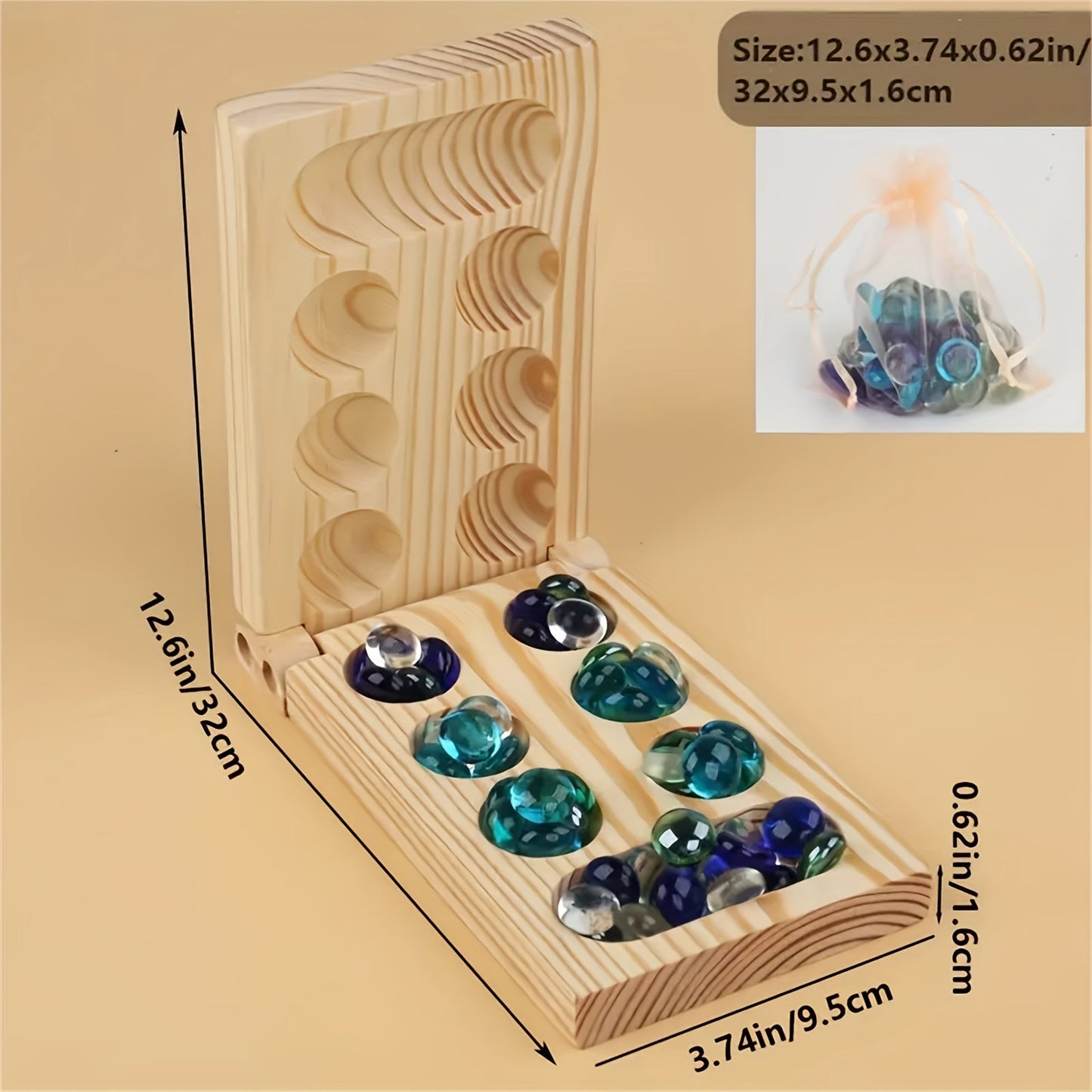 Mancala Deluxe Brætspil - Hjernesten