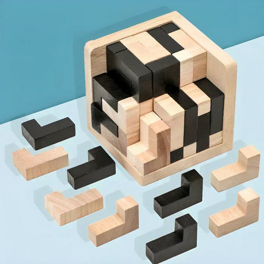 3D-träpussel - Kreativ utmaning