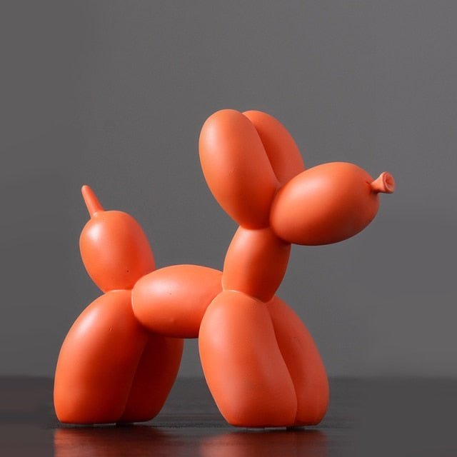 Moderne Ballonhund Dekoration i Resin til Hylder og Borde
