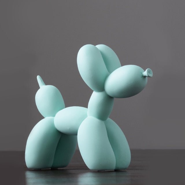Moderne Ballonhund Dekoration i Resin til Hylder og Borde