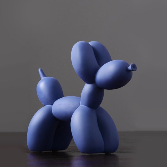 Moderne Ballonhund Dekoration i Resin til Hylder og Borde