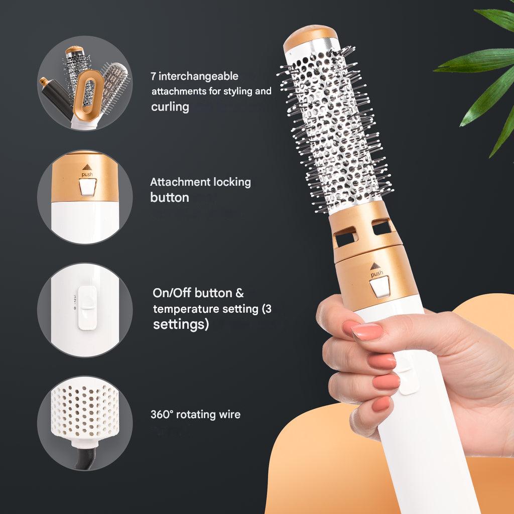Multifunktionel Hårtørrer og Styler 7-i-1 – Nova