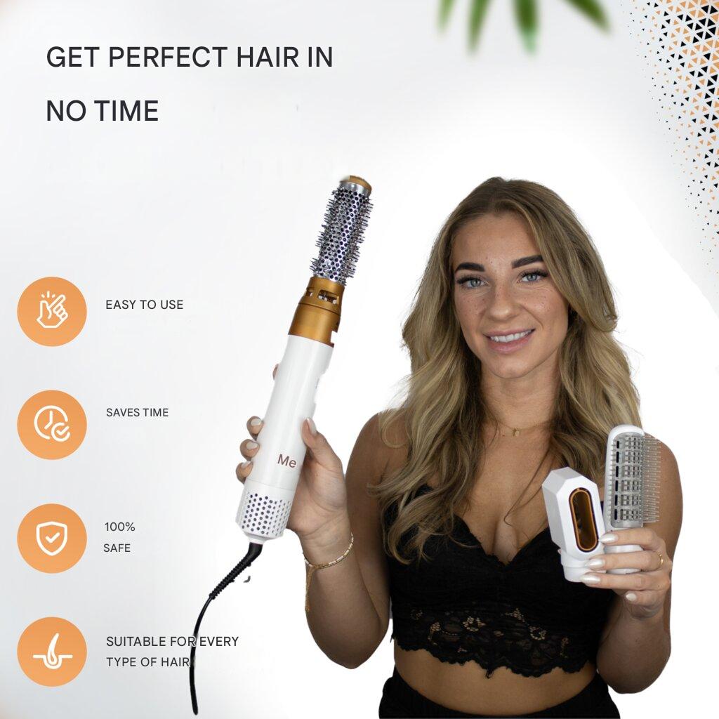 Multifunktionel Hårtørrer og Styler 7-i-1 – Nova