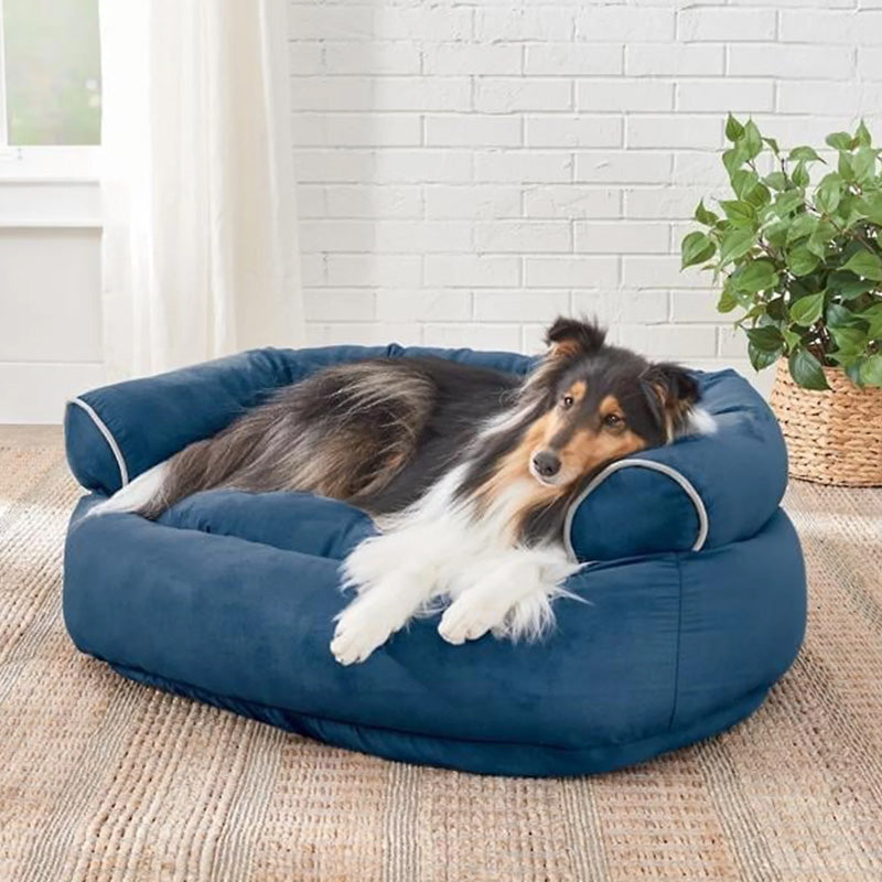 Ortodontal Hundesofa med Blødt Polstring - CalmPaw Sofa