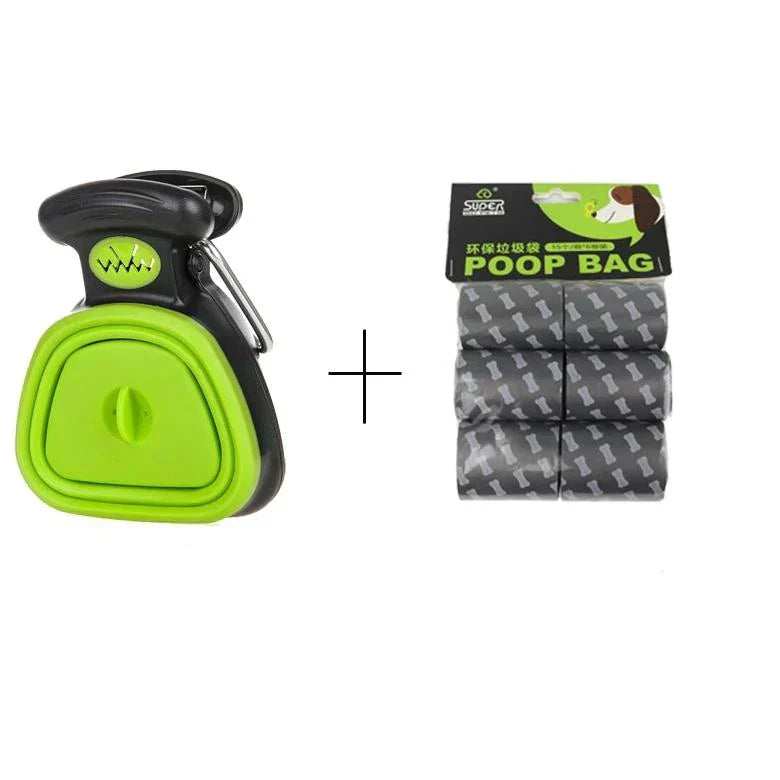 Pooper Scooper med 1 paket biologiskt nedbrytbara påsar
