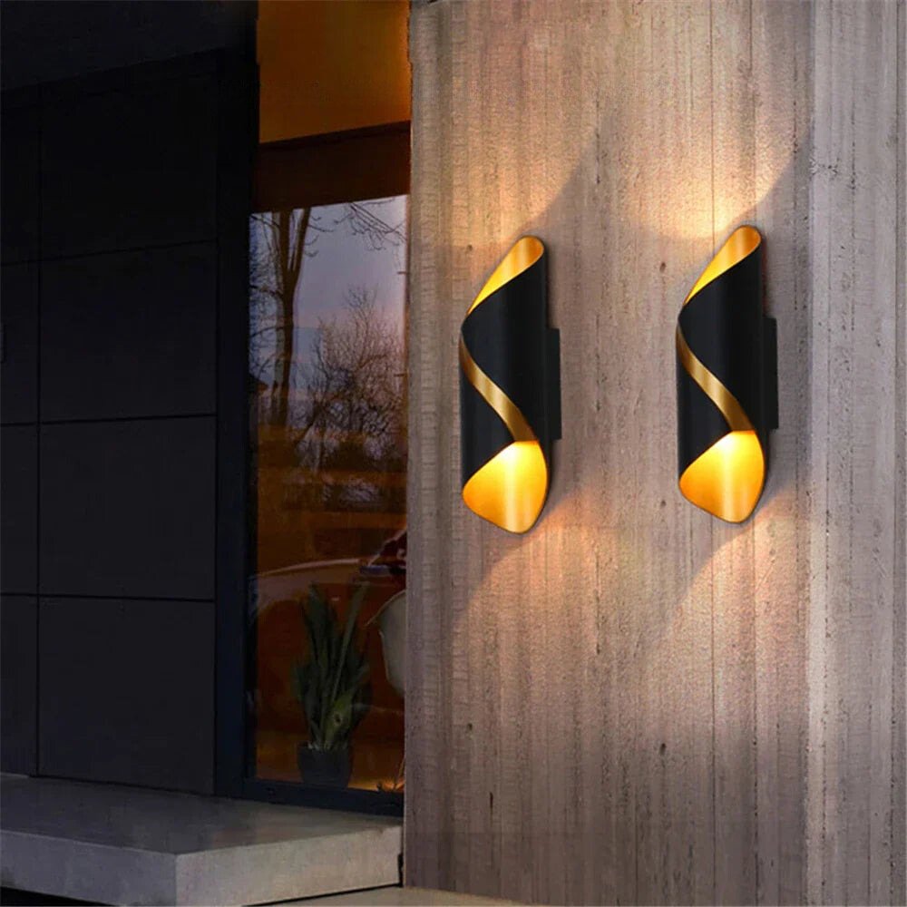 Elegant Udendørs LED-lampe med Vandtæt Teknologi