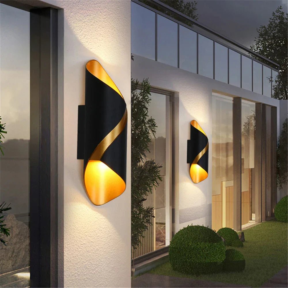 Elegant Udendørs LED-lampe med Vandtæt Teknologi