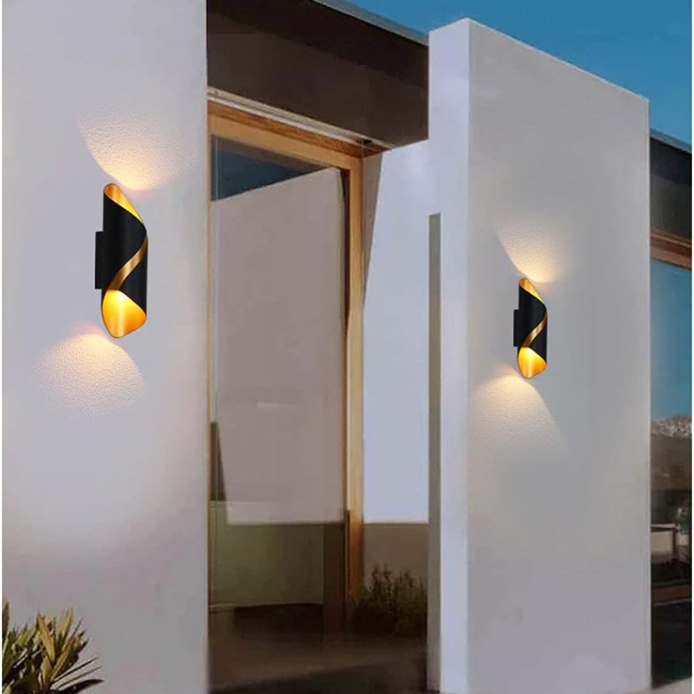 Elegant Udendørs LED-lampe med Vandtæt Teknologi