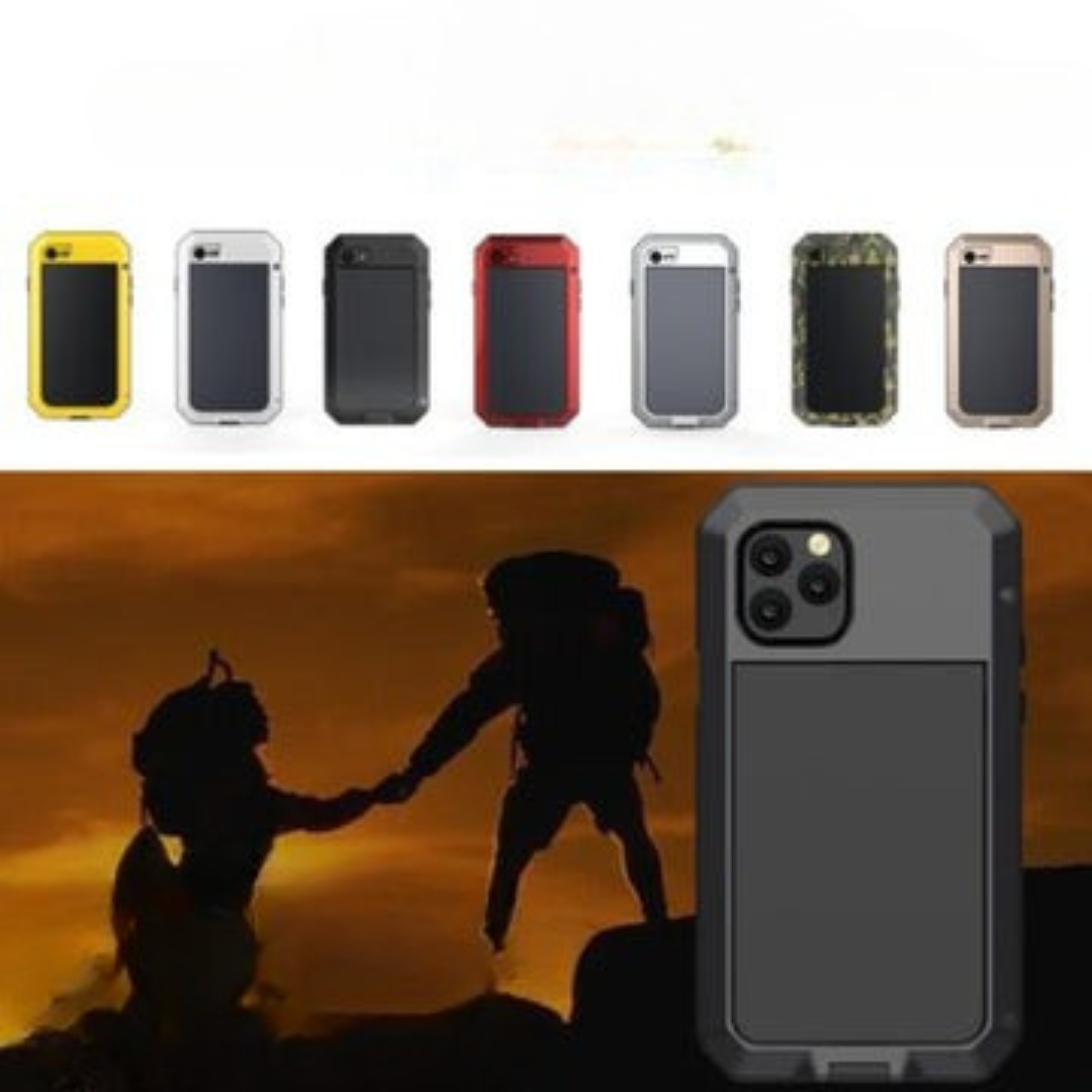 Reptåligt iPhone-skyddsfodral med perfekt passform