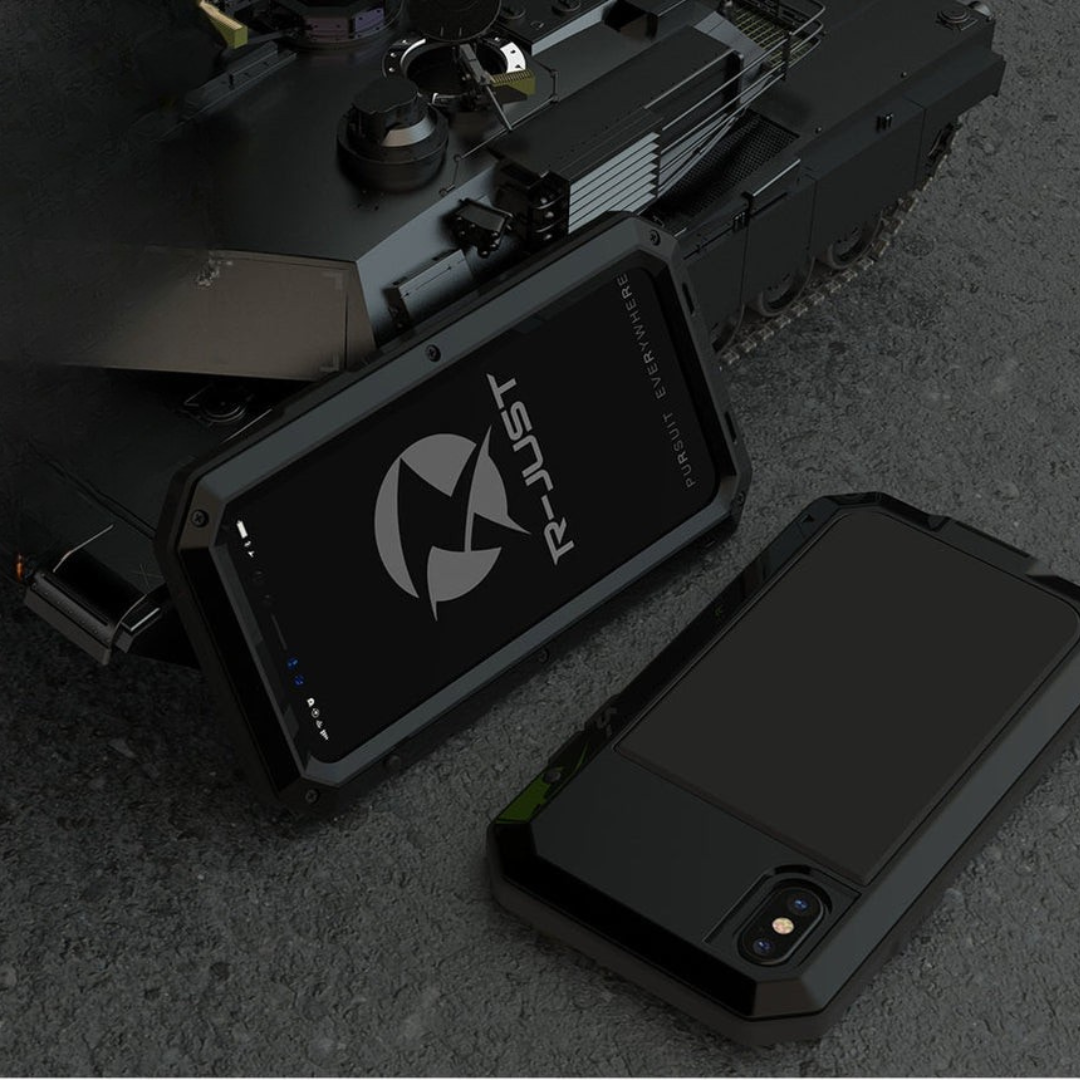 Reptåligt iPhone-skyddsfodral med perfekt passform